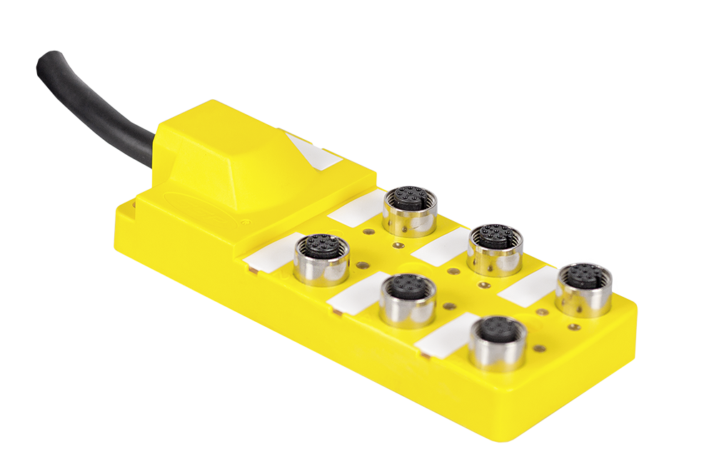 XCONN P6-M12-10m Anschlussbox für Sicherheitssensoren